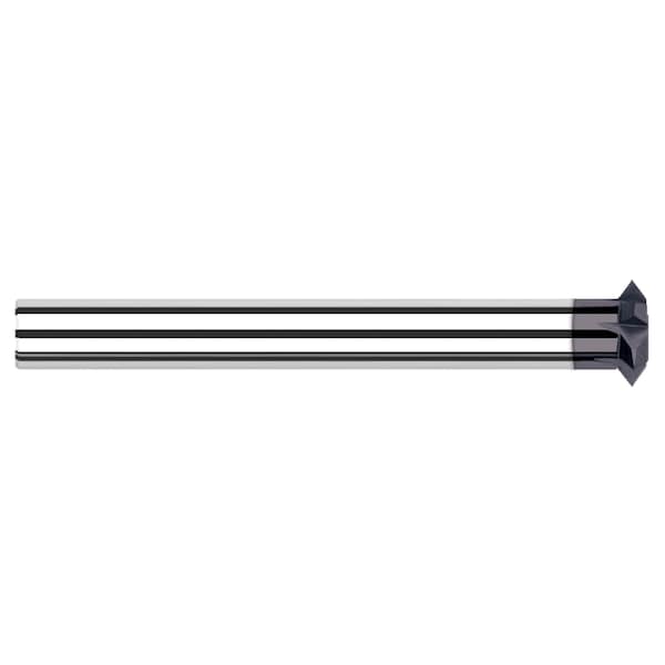 Double Angle Shank Cutter-Pointed .5000" (1/2) Cutter DIAx.2500" (1/4) W Carbide